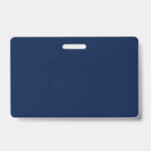 Name der Beruflichen Anfangsbuchstaben Blue Gold C Ausweis (Rückseite)