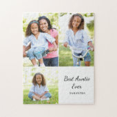 Name der besten Tante-Fotosammlung Puzzle (Vertikal)