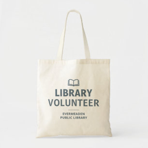 Name der Bibliothek Freiwilliger Tragetasche