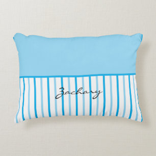 Name der blauen Streifen Dekokissen