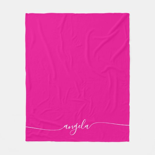 Name der blauen und rosa Farbe Fleecedecke (Vorderseite)