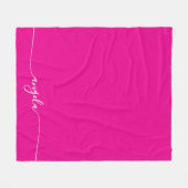 Name der blauen und rosa Farbe Fleecedecke (Vorderseite (Horizontal))