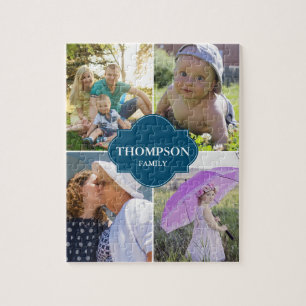 Name der Blue-Family-Fotokollektion Puzzle
