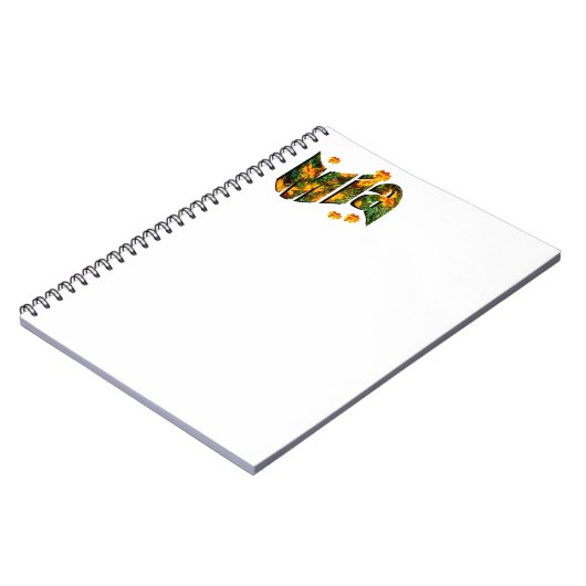 Name der Blume, Notebook Notizblock (Linke Seite)