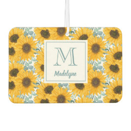 Name der Blumenblume Personalisiert Autolufterfrischer