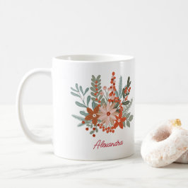 Name der Blumenfamilie Kaffeetasse