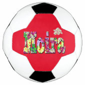 Name der Blumenmoira, Soccerball Fußball (Vorderseite)