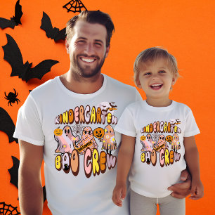 Name der Boo-Crew für den Rücken-Ghost-Kindergarte T-Shirt