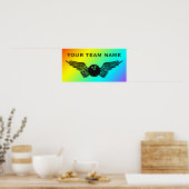 Name der Bowling-Mannschaft Poster (Küche)