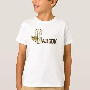 Name der Boys benutzerdefinierte Start mit C T-Shirt