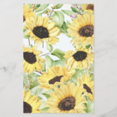 Name der Brautparty-Spielkarte für Gewürzsonnenblu Flyer (Hinten)