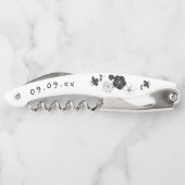 Name der Bridesmaid Datum Künstlerisch Kellnermesser (Rückseite)