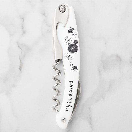 Name der Bridesmaid Datum Künstlerisch Kellnermesser (Vorderseite)