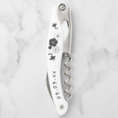 Name der Bridesmaid Datum Künstlerisch Kellnermesser (Rückseite)