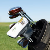 Name der Cat Sunflower Monogram Golf Headcover (In Situ)