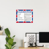 Name der "Citizenship Social Studies" im Vereinigt Poster (Heimbüro)