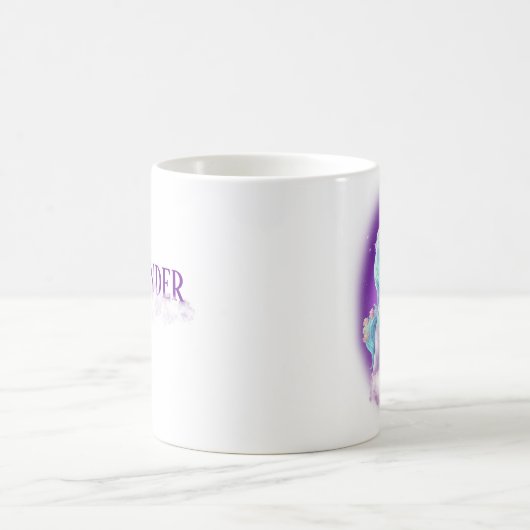 Name der Cloud Unicorn-Tasse Kaffeetasse (Mittel)