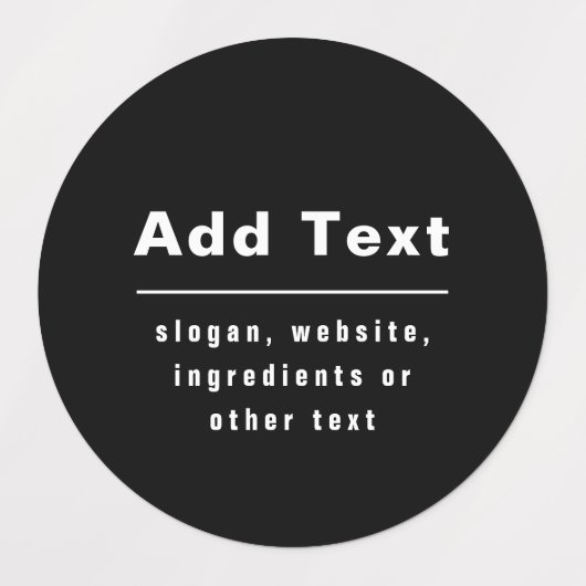 Name der cool bearbeitbaren Markenbezeichnung | Sc Etiketten (Design 1)