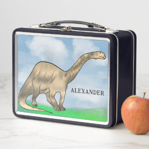 Name der Dinosaurier-Kinder Metall Brotdose