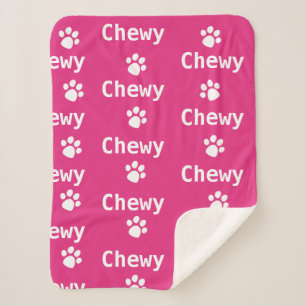 Name der Dose Paw Rosa Weiß Sherpadecke
