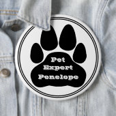 Name der Druckmarke für Schwarz und Weiß Button (Beispiel)