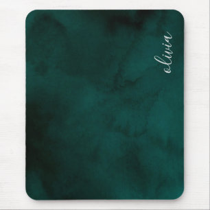 Name der dunkelgrünen Aquarellfarbe Mousepad