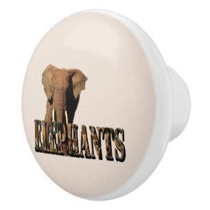 Name der Elefanten aus Elefanten, Keramikknauf