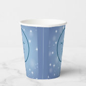 Name der Familienorganisation glücklich Neues Jahr Pappbecher (Rechts)