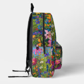 Name der Feldmalerei auf Wildblume Bedruckter Rucksack (Links)