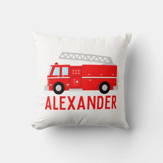 Name der Feuerwehrfahrzeuge Kissen (Vorderseite)