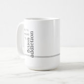 Name der Fiktion "Lover Reader" buchen Kaffeetasse (Vorderseite Links)
