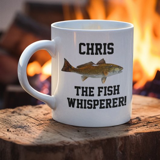 Name der Fische Whisperer Redfish Sport Kaffeetasse