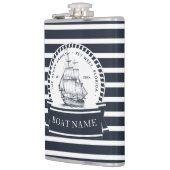 Name der Flotte Blue Luxury Boat Family Flachmann (Links)