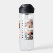 Name der Foto-Collagen Trinkflasche (Rückseite)