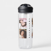 Name der Foto-Collagen Trinkflasche (Vorderseite)