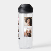 Name der Foto-Collagen Trinkflasche (Rückseite)