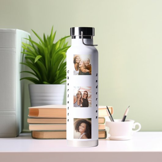 Name der Foto-Collagen Trinkflasche