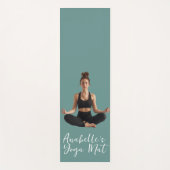 Name der Foto-Geschenkkarte Yogamatte (Vorderseite)