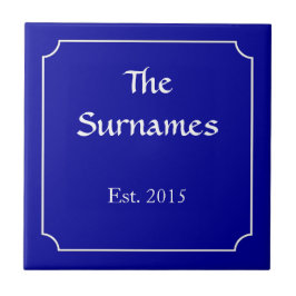 Name der französischen Familie Fliese