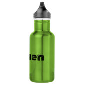 Name der Frau Farbe matt Wasser Flasche Edelstahlflasche (Rechts)