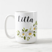 Name der Frau Mug Kaffeetasse (Links)