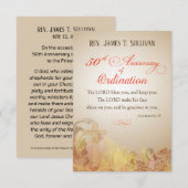 Name der Gebetskarte 50. Jubiläum Dankeskarte (Vorne/Hinten)