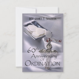 Name der Gebetskarte 60. Jubiläum Dankeskarte