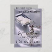 Name der Gebetskarte 60. Jubiläum Dankeskarte (Vorne/Hinten)