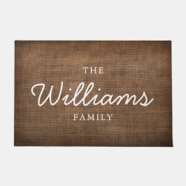 Name der gedruckten Textur Fußmatte