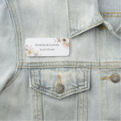 Name der getrockneten Blume Namensschild (Beispiel)