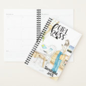 Name der Girl-Boss-Stelle Monogramm Personalisiert Planer (Anzeige)