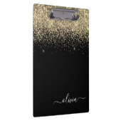 Name der Girl-Monogram-Glitzer Klemmbrett (Rechts)