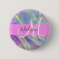 Name der Girly Rainbow Holographic Iridesgram Mono