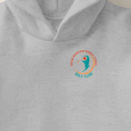 Name der Golf School Club League Hoodie